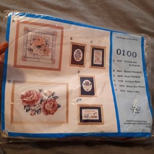 Cross Stitch Kit "Antique Rose" | NWOT